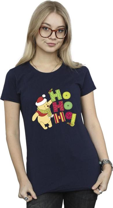 Produktbild Disney Winnie The Pooh Ho Ho Ho Scarf TShirt (XXL)