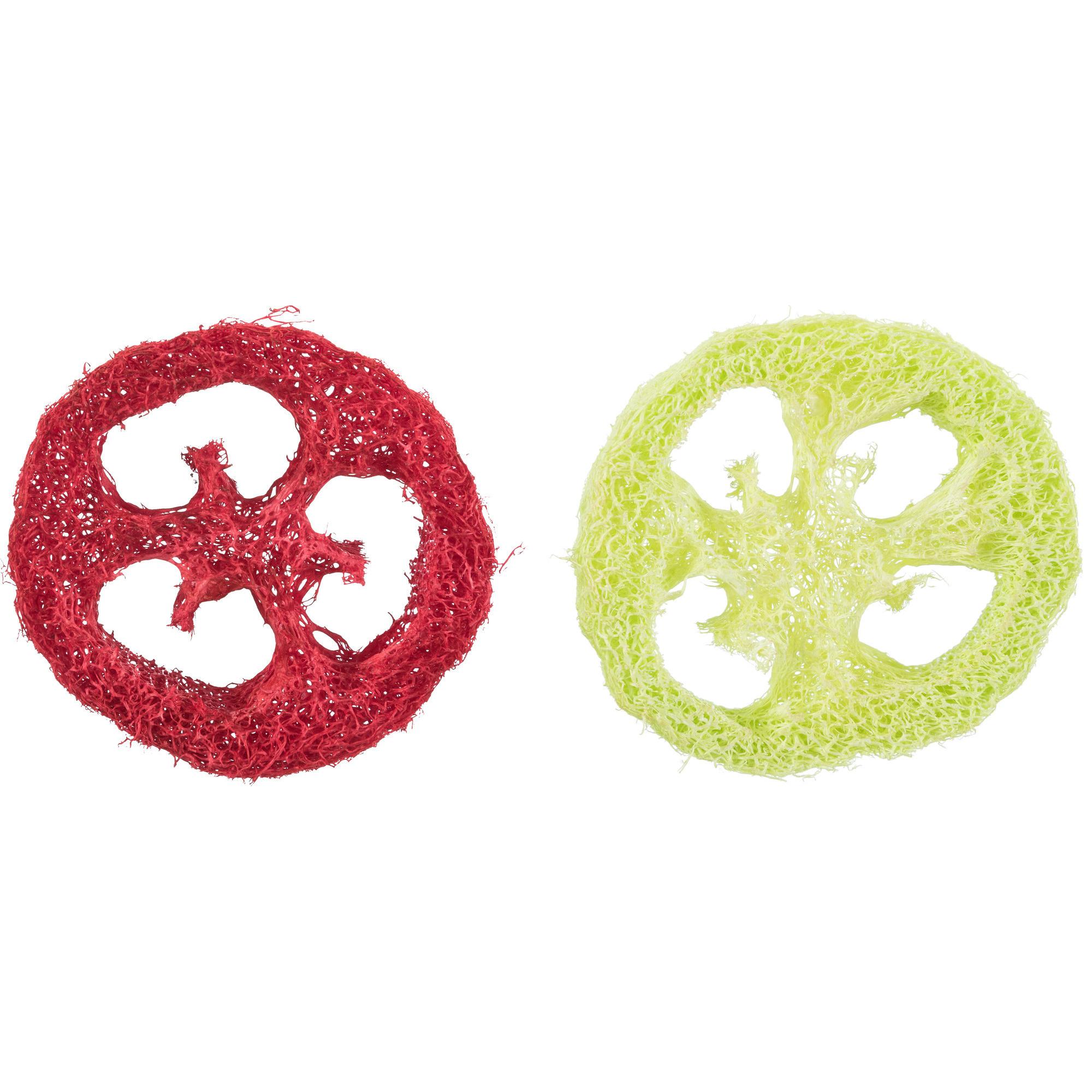Comparer les prix de Trixie Jouet En Loofah Pour Rongeurs (2 Pièces) 6 Cm