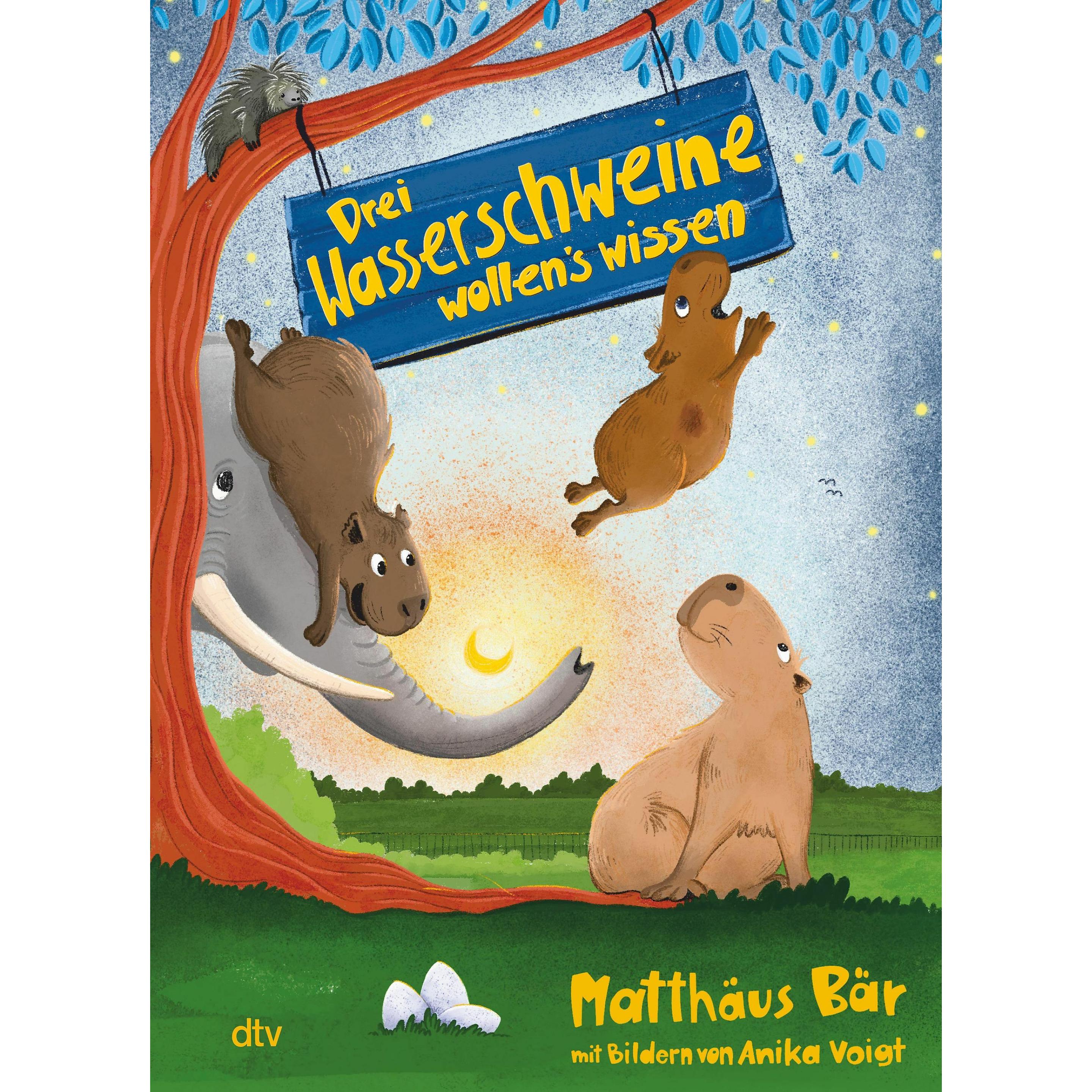 Drei Wasserschweine wollen's wissen, Kinderbücher von Matthäus Bär