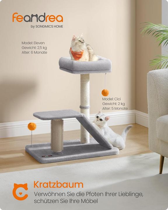 Produktbild Feandrea Kratzbaum (Beige, Grau)