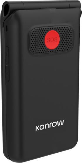 Image du produit Konrow Senior Flip (4G - 2.8" - Avec Station de charge) Noir (2.80", 4G)