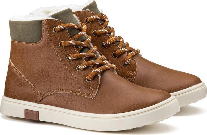 Actual product image La Redoute Collections Lined ankle boots with zipper (30)