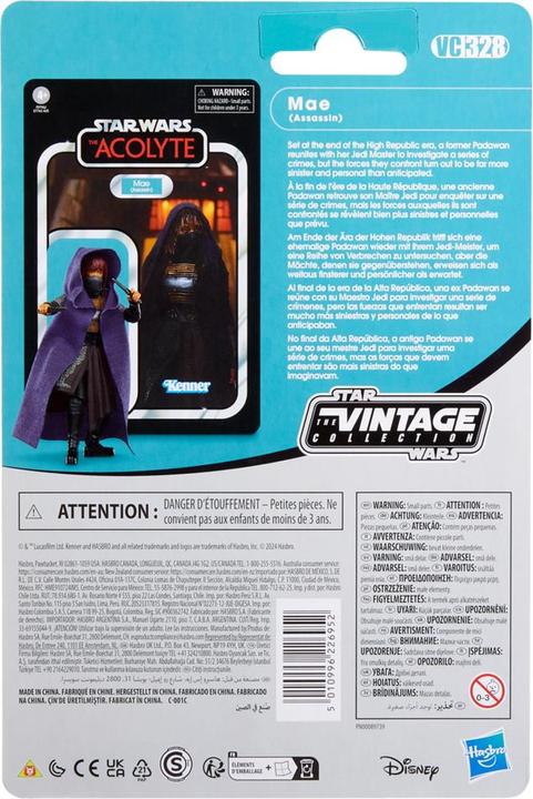 Productafbeelding Hasbro Star Wars: The Acolyte Vintage Collection actiefiguur Mae (Assassin) 10 cm