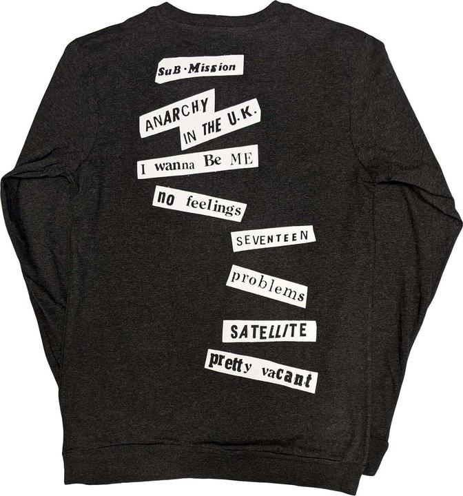 Actual product image Sex Pistols 100 Club TShirt Long Sleeve (M)