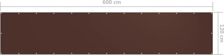 Produktbild vidaXL Sichtschutz Balkon (120 cm)