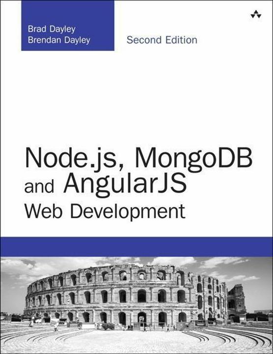 Produktbild Node.js, MongoDB and Angular Web Development (Englisch, Brad Dayley, 2018)