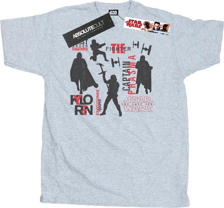 Image du produit Star Wars - T-shirt THE LAST JEDI FIRST ORDER SILHOUETTES - Homme (S)