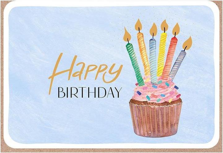 Actual product image ABC Geburtstagskarte Happy Birthday B6 (1 pcs.)