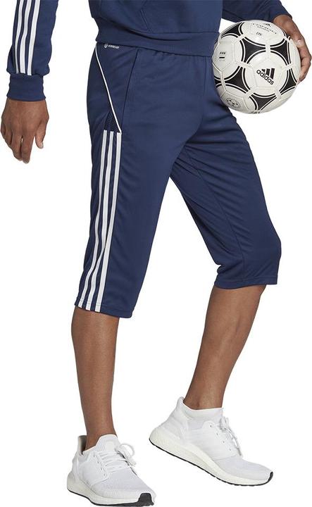 Actual product image adidas Tiro 23 League 3/4 Mens Shorts Navy Blue HS7235 (S) (S)
