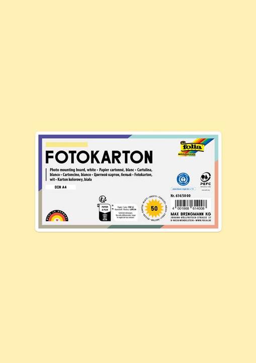 Actual product image Folia Photo cardboard colored format A4 (300 g/m², 1 x)