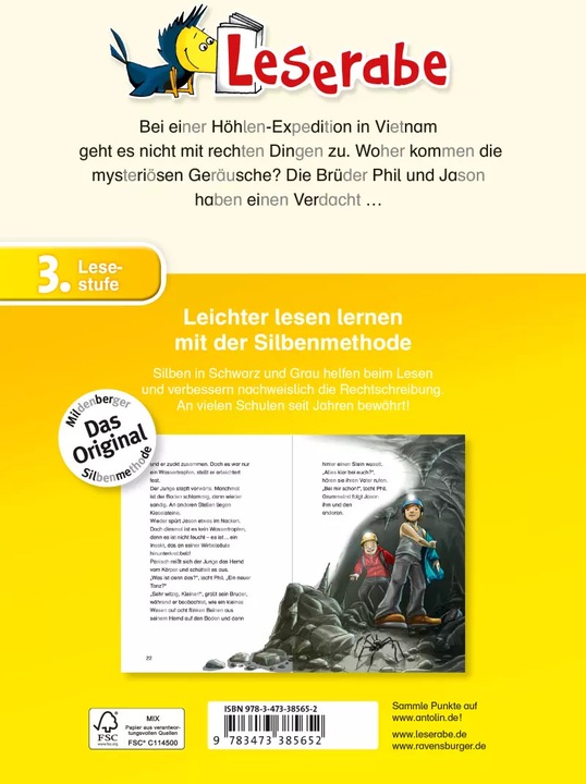 Actual product image Ravensburger Im Labyrinth der Finsternis (German, Fabian Lenk, 2015)