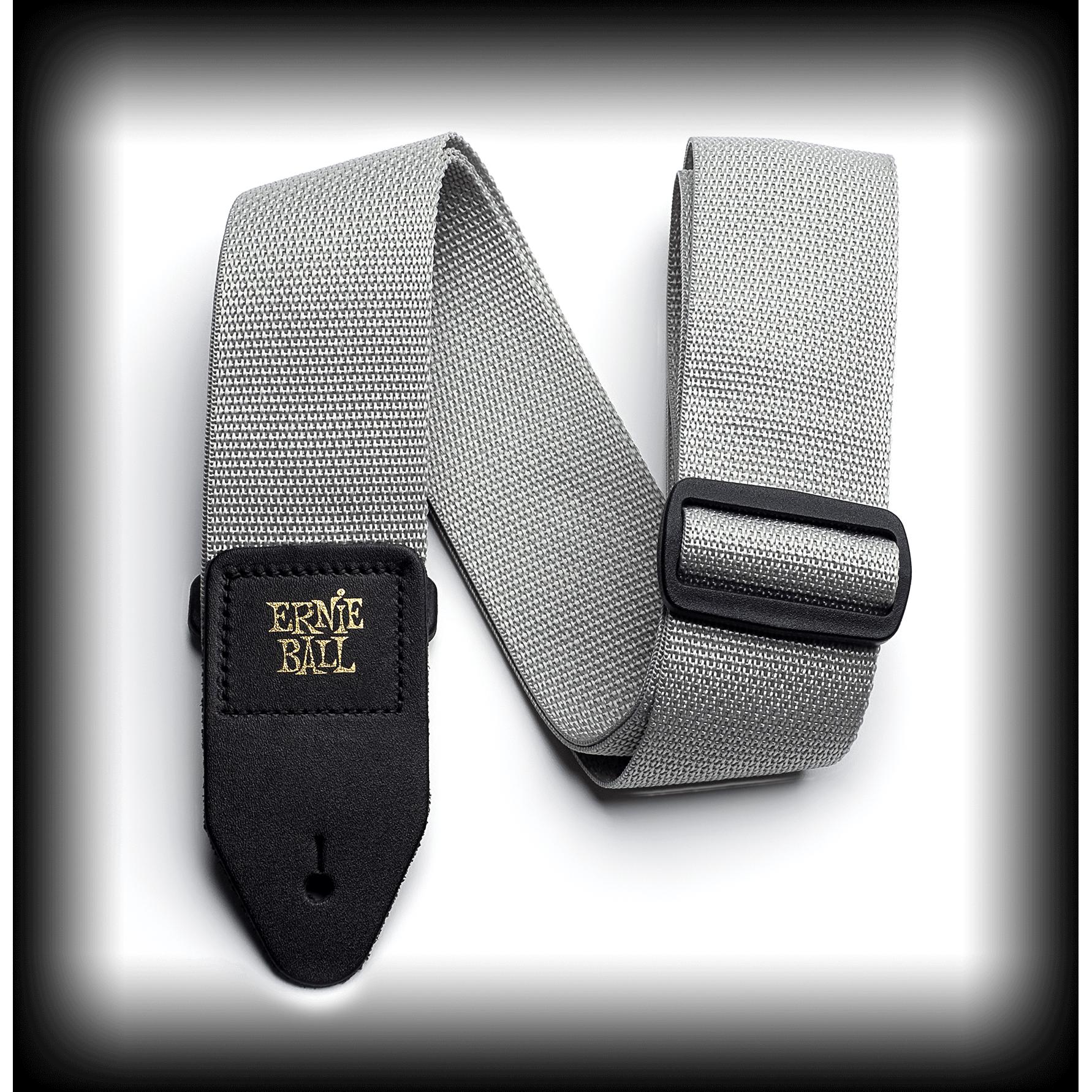 Ernie Ball Polypro (Instrumentengurt), Zubehör Instrumente, Grau