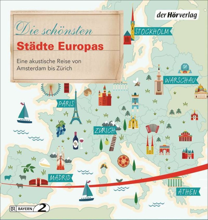 Produktbild Die schönsten Städte Europas (Till Ottlitz, Krista Posch, Beate Himmelstoss, Christian Baumann, Deutsch)