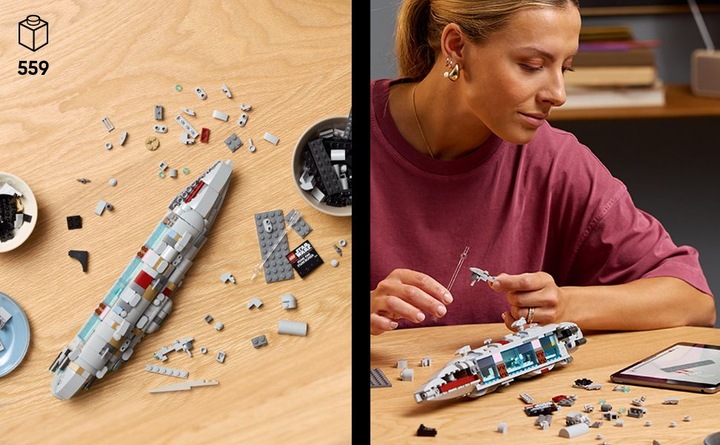 Actual product image LEGO Sternkreuzer Heimat Eins (75405, LEGO Star Wars)
