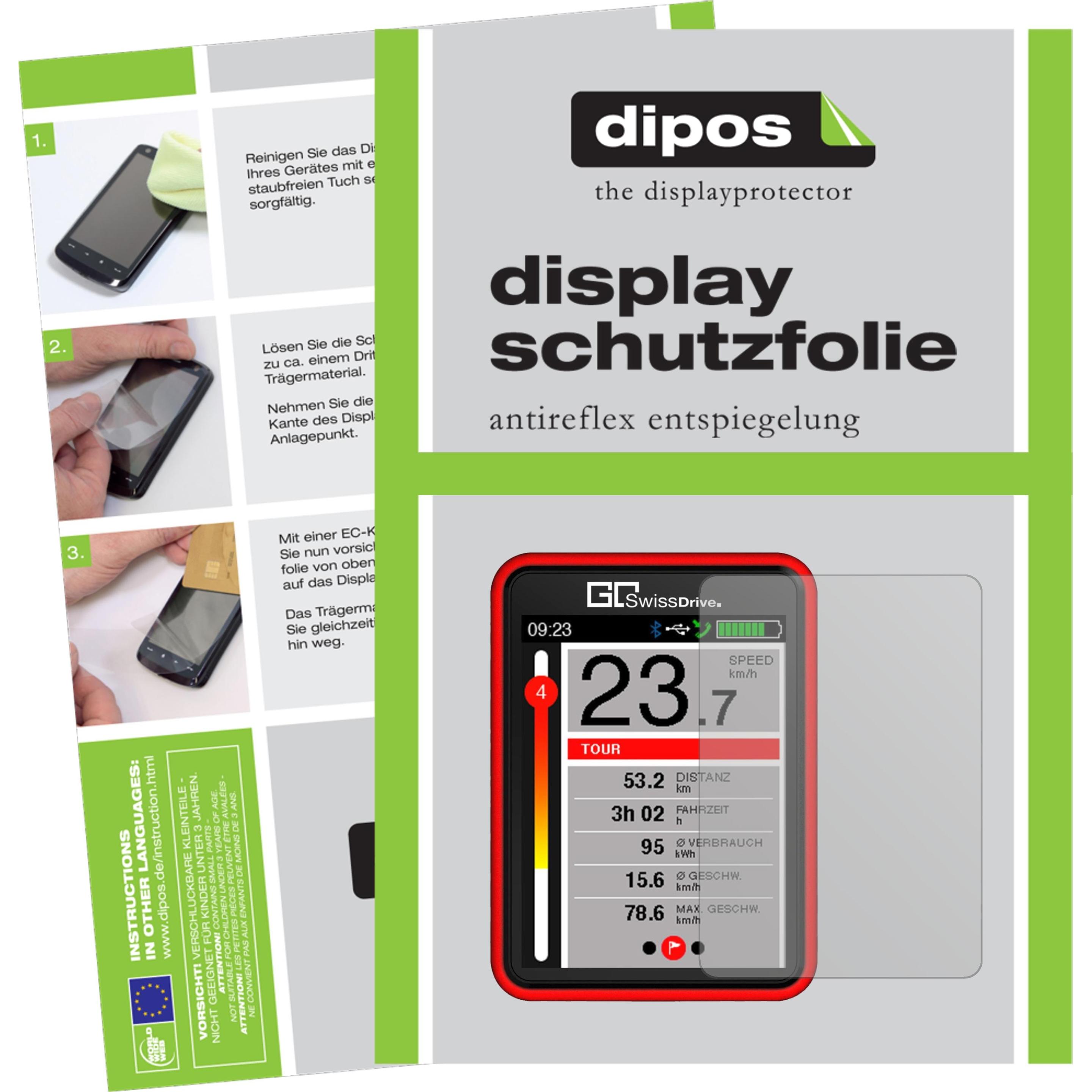 Dipos Displayschutzfolie Antireflex (Displayschutz, Drive Evo), Kameraschutz, Transparent