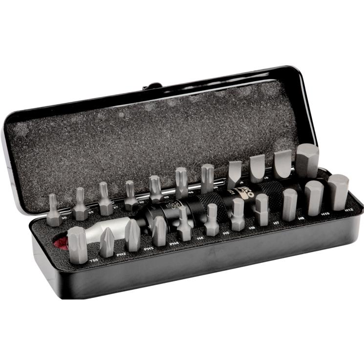 Thumbnail - Bahco, Bits, 1/4"-Schlagschraubendreher-Satz für Phillips- und TORX-Schrauben 45 mm × 70 mm × 197 mm - 23-teil (45 mm)