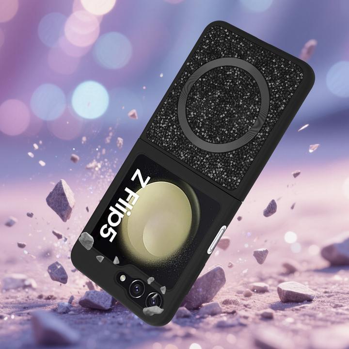 Image du produit Cadorabo Coque pour Samsung Galaxy Z FLIP 5 Paillettes Scintillant Design (Samsung Galaxy Z Flip 5G)