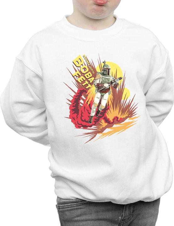 Immagine prodotto Star Wars Boba Fett Rocket Powered Felpa Ragazzi (116)