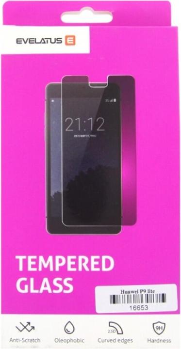 Produktbild Evelatus gehärtetes Glas für Huawei P9 Lite (1 Stk., Huawei P9 Lite)