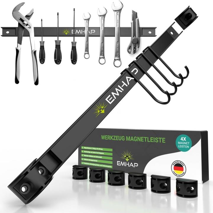 Actual product image Emhap Magnetleisten Werkzeughalter-Set
