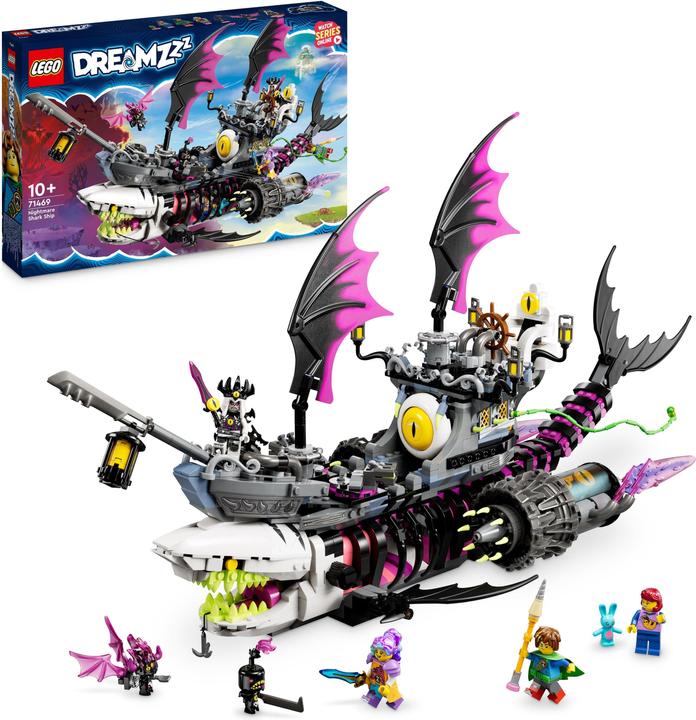 Actual product image LEGO Nightmare Shark Ship (71469, LEGO Dreamzzz)