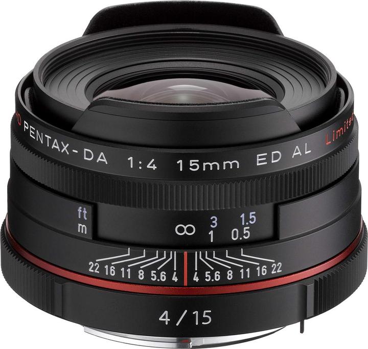 Pentax DA 15mm, f/4.0 ED AL Limited (Pentax K, APS-C / DX)