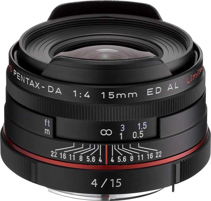 Produktbild Pentax DA 15mm, f/4.0 ED AL Limited (Pentax K, APS-C / DX)