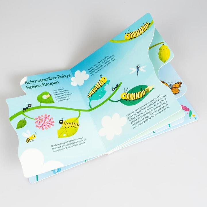 Image du produit De la petite chenille au papillon (Allemand)