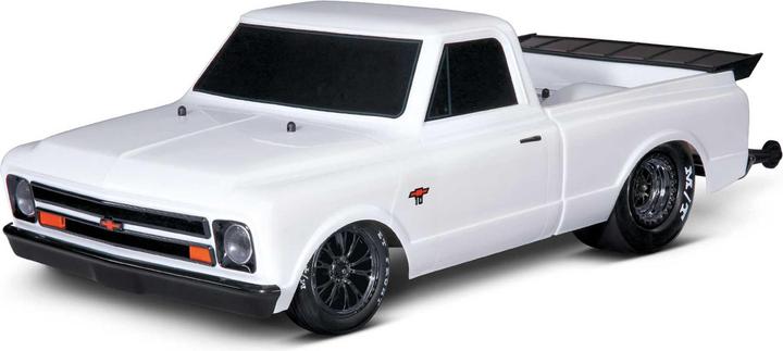 Actual product image Traxxas Drag Slash Electric Brushless Drag Racer 2WD 1:10 RTR White (RTR Ready-to-Run)