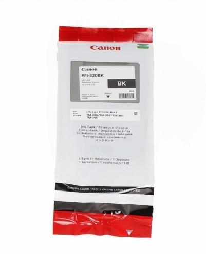 Actual product image Canon Ink PFI-320BK, black (FC)