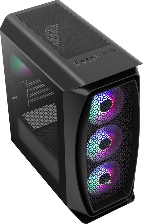 Actual product image AeroCool Aero One Mini Frost Mini Tower (mATX, Mini-ITX)