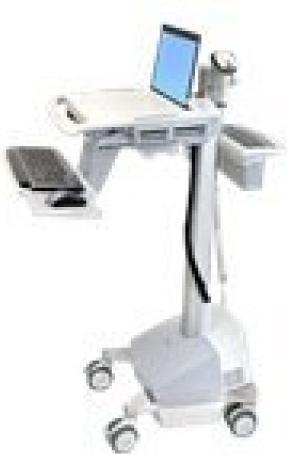 Productafbeelding Ergotron StyleView EMR, SLA Aangedreven, EU Aluminium Multimedia Trolley