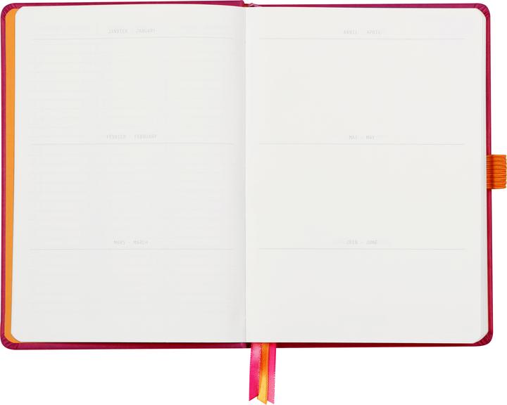 Actual product image Rhodia Rhodiarama Goalbook (A5, Checked, Hardcover)