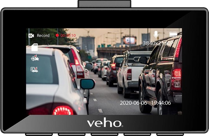Actual product image veho VDC-003-KZ2 (Built-in display, Built-in microphone, Accelerometer, Night vision, Bluetooth, GPS receiver, 4K)