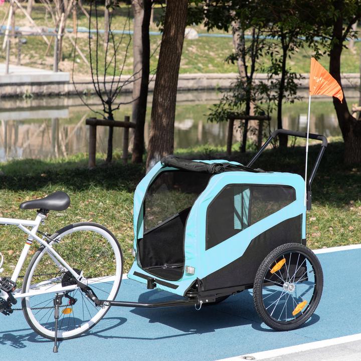 Actual product image PawHut Dog trailer with reflectors