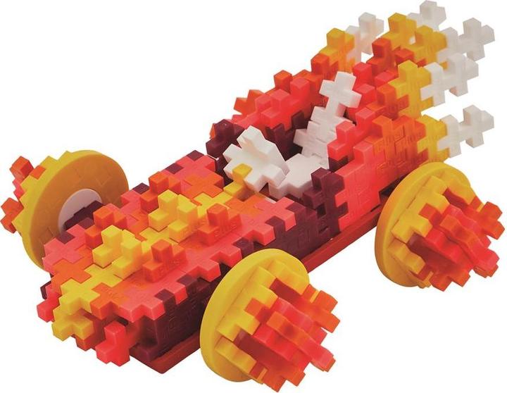 Actual product image Plus-Plus Creative building blocks car fire