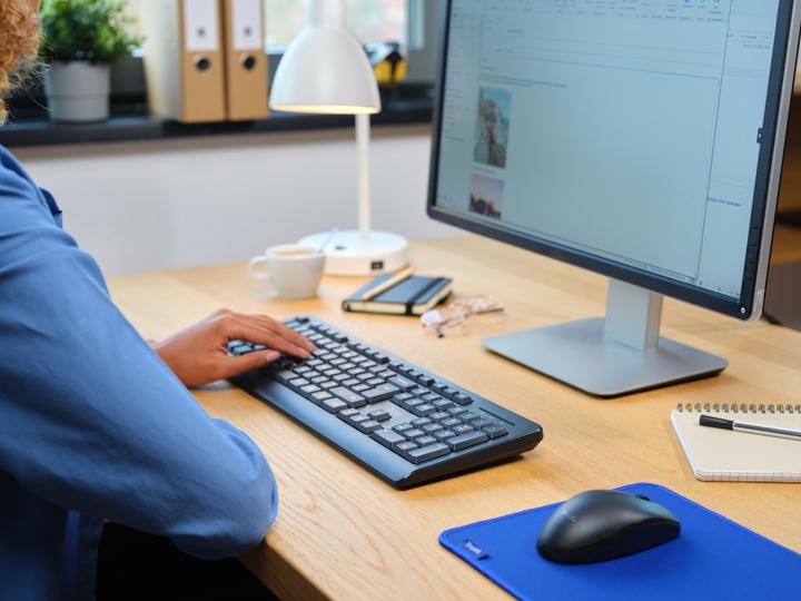 Actual product image Trust Primo Keyboard Mouse included RF Wireless QWERTY US English Black (US, Wireless)