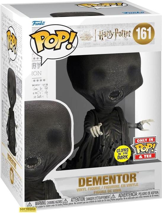 Produktbild Funko Harry Potter POP! & Tee set figurine et T-Shirt Dementor (GL) (M)