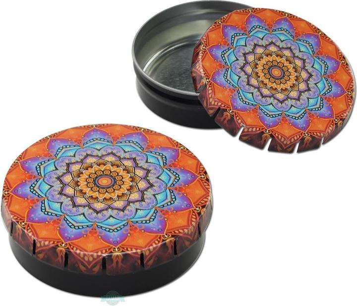 Tamar Boîte en métal Click-Clack Mandala