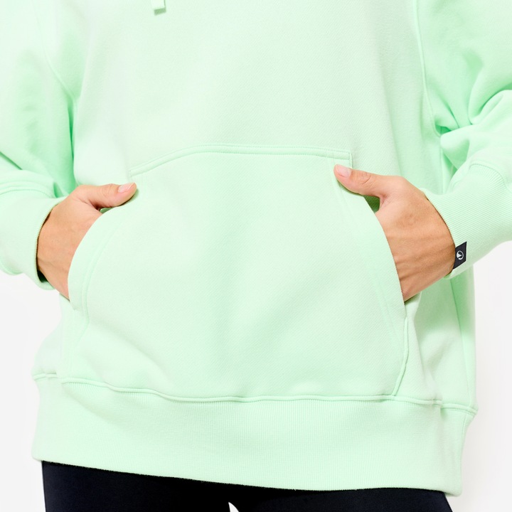 Image du produit Domyos Sweat à Capuche Fitness Oversize Femme 520 - Vert Clair (M)