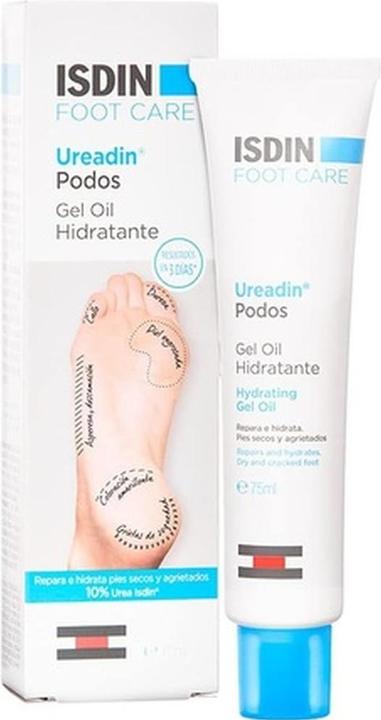 Image du produit Isdin Ureadin Podos Gel d'huile hydratant 75ml pour pieds secs fissurés (Crème et gel pour les pieds, 75 ml)