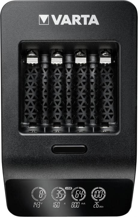 Image du produit Varta Chargeur LCD intelligent+. (1 pcs, AA, 2100 mAh, Piles rechargeables + chargeur)