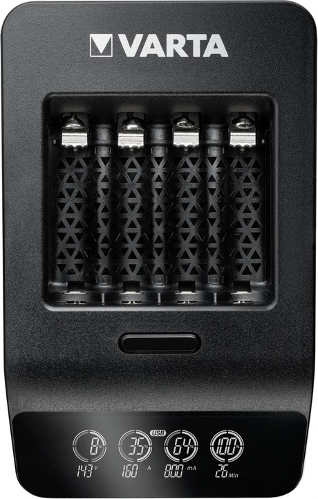 Actual product image Varta LCD Smart Charger+ (1 pcs., AA, 2100 mAh, Battery + charger)
