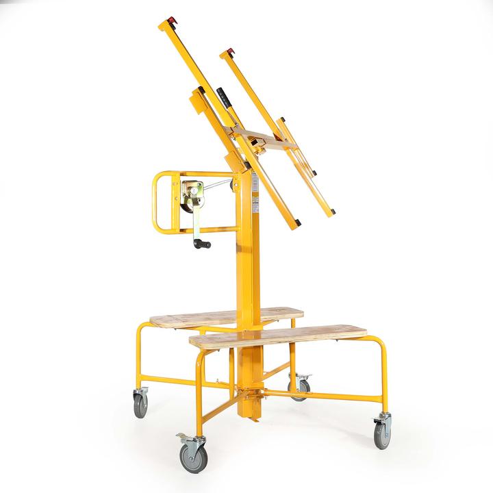 Produktbild Wiltec XPOtool Plattenheber 75kg 145-350cm Montagehilfe Paneelheber Trockenbau Lift (75 kg)