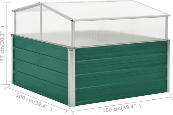 Actual product image vidaXL Gewächshaus