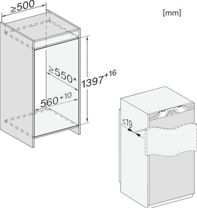 Produktbild Miele K 7448 C (206 l)