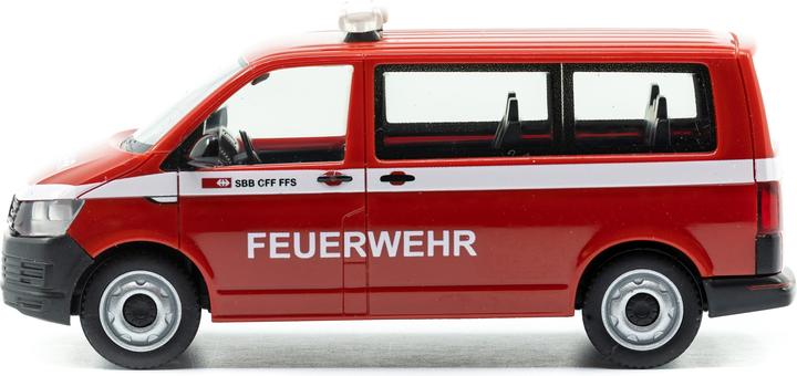 Produktbild Herpa VW T6 Transporter SBB Feuerwehr