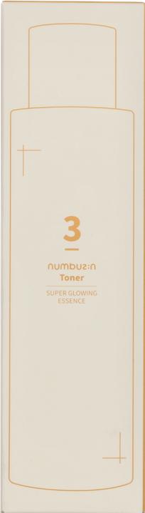 Actual product image Numbuzin No.3 Super Glowing Essence (Face toner, 200 ml)