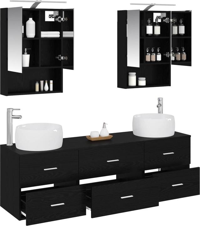Produktbild vidaXL Badezimmermöbel-Set