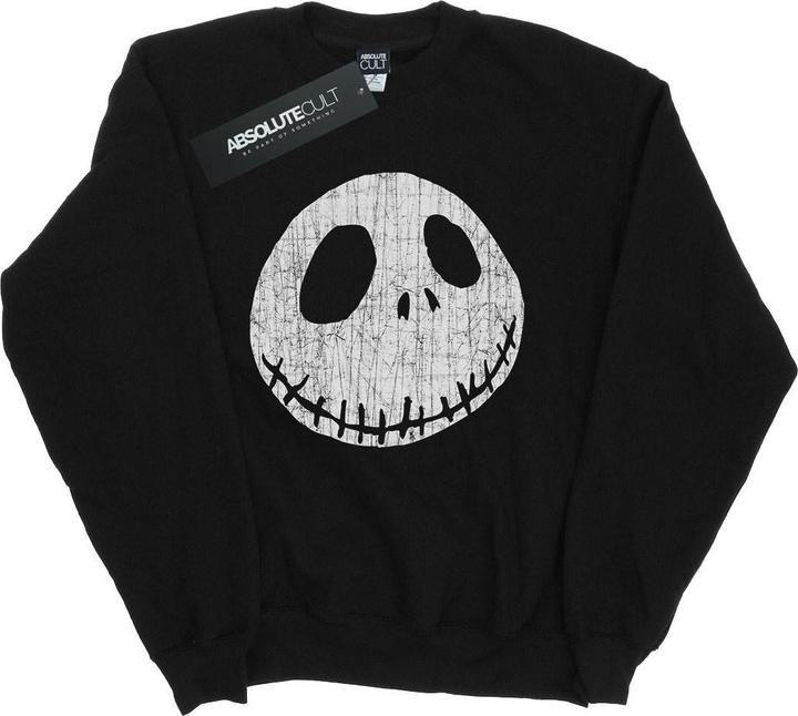 Image du produit Disney - Sweat NIGHTMARE BEFORE CHRISTMAS JACK CRACKED FACE - Homme (S)